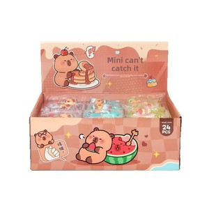 Finger-snap Capybara Mini Plastic Stress-Relief Water Snake Toy-Can't Catch It &amp; Grab-N-Don't-Grab Prank - Product Image 5