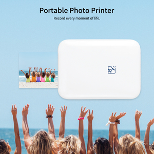 Imprimante photo couleur compacte <span class=keywords><strong>portable</strong></span> <span class=keywords><strong>HPRT</strong></span> 2*3 pouces MT53 HD, papier Zink, 550 mAh, partage créatif DIY pour étudiants, bureau, voyage - Product Image 4