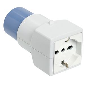 <b>Universal</b> <b>Adapter</b> <b>Plug</b> With En60309 Connector 5.3 Cm Length For Electrical Use - Product Image 1