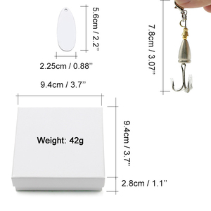 Señuelos de Pesca Personalizados Qualisub para el <span class=keywords><strong>Día</strong></span> <span class=keywords><strong>del</strong></span> <span class=keywords><strong>Padre</strong></span>, Señuelos de Pesca Metálicos en Blanco para Sublimación, <span class=keywords><strong>Regalo</strong></span> para el <span class=keywords><strong>Día</strong></span> <span class=keywords><strong>del</strong></span> <span class=keywords><strong>Padre</strong></span> - Product Image 6