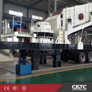 Planta Móvil de Trituración para Canteras, Trituradora Cónica Portátil para Minería en Venta - Product Image 2