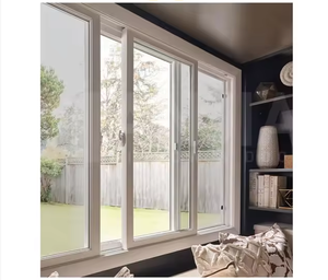 نافذة منزلقة من مادة UPVC بإطار بلاستيكي - Product Image 1