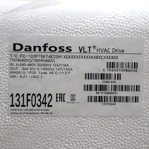 Prix de gros original pour convertisseur de fréquence triphasé HVAV Drive (131F0342) FC-102P75KT4E20H1XGXXXXSXXXXAXBXCXXXXDX - Product Image 2