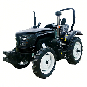 Tracteur agricole 80 CV 4x4 avec cabine et transmission 8+8 pour la manutention des céréales - Product Image 5