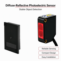 Capteur de proximité optique à réflexion diffuse infrarouge réglable EW-R81, détection photoélectrique