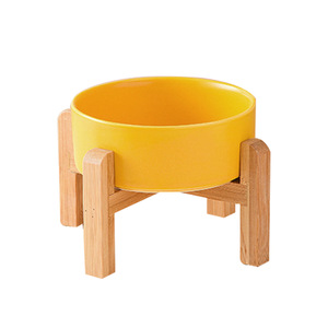 Bols de nourriture <span class=keywords><strong>pour</strong></span> animaux de compagnie en céramique lourds et robustes, compatibles lave-vaisselle, avec support - Product Image 6