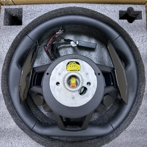 Volante de Volante Perforado de Cuero Completo, Diseño Personalizado para <span class=keywords><strong>Audi</strong></span> <span class=keywords><strong>RS</strong></span> A4 A5 A6 C7 B8 R8 S3 S4 Q7 A7 S7 TT RS3 RS5 RS6 RS7 B9 - Product Image 4