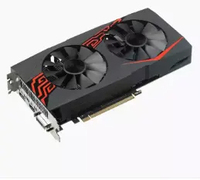 Cartes vidéo RX580 RX 550 560 GDDR5 256bit GDDR5 DP DVI PC Gaming Graphics