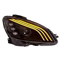 Ensemble de phares LED, phares automatiques, feux de jour LED pour modèles C-Class W204 2007-2010