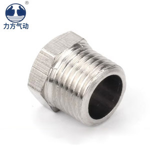YM M5 cắm ym1/8/ym1/4/ym3/8/ym1/2 Brass Nickel + nhựa Xi lanh khí nén ống bên ngoài hình lục giác - Product Image 6