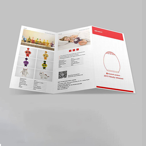 ホットファッションA4三つ折りパンフレットオフセット紙リーフレット折りたたみアコーディオンスタイル（パンフレットまたはカード印刷用） - Product Image 3