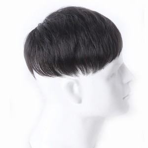 Parrucca sostitutiva <span class=keywords><strong>da</strong></span> <span class=keywords><strong>uomo</strong></span> <span class=keywords><strong>veri</strong></span> <span class=keywords><strong>capelli</strong></span> rossi europei 100% densità <span class=keywords><strong>capelli</strong></span> castano chiaro macchia onda dritta setosa - Product Image 4