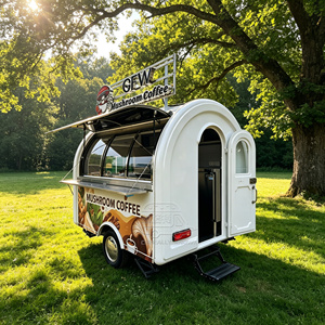 Remolque de Comida Rápida de Alta Calidad, Totalmente Equipado, de 3 Metros, para Café, Bebidas Frías, Carrito de Snacks, Venta de Té de Burbujas, Food Truck - Product Image 5
