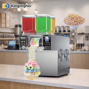 Machine à glace pilée commerciale à 4 trémies, machine à neige de lait, flocons de neige, raseuse à glace, machine à glace pilée électrique fine - Product Image 1