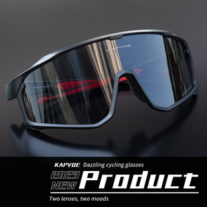 Gafas de Sol para deportes al aire libre z87 Saftey, senderismo, escalada y pesca, gafas de sol, mandíbula cambiable, marco completo y medio, moda cantada - Product Image 2
