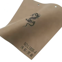 Feuilles de similicuir lasérisable synthétique PU PVC à la mode pour l'utilisation de sac de canapé avec utilisation artisanale de couverture de livre décorative adhésive