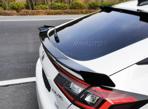 สำหรับ Honda Civic Hatchback ปี 2022 2023 2024 รุ่นที่ 11 ชุดแต่งสปอยเลอร์หลัง วัสดุ ABS พลาสติก สำหรับฝากระโปรงท้ายรถยนต์ อุปกรณ์ตกแต่งรถยนต์ - Product Image 6