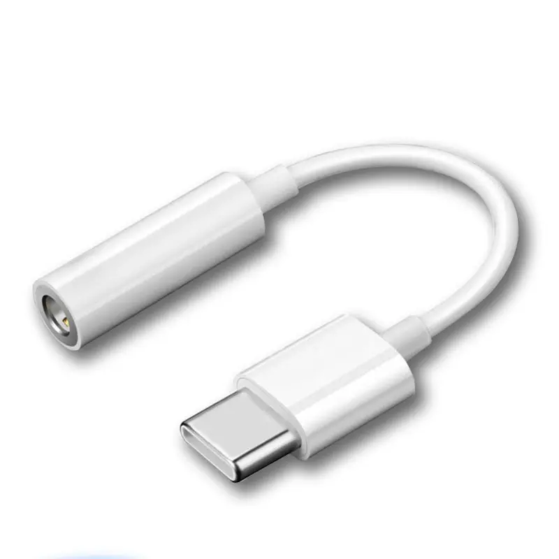 USB Type-c to 3.5mm Audio Headphone Jack Adapter Cable