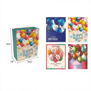 144 pz/CS Sacchetto Regalo di Compleanno 26x42x12 cm Forniture per Feste Modello 82654 - Product Image 1