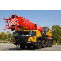 Promotion : Grue mobile sur camion STC1000C5-8 de 100 tonnes pour levage lourd et travaux de construction – Offre spéciale