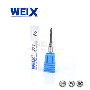 WEIX carburo dentale/tungsteno Burs CAD/CAM fresatura fresa con rivestimento diamantato per Wieland - Product Image 3