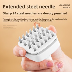Rebond automatique marteau viande fil aiguille en acier inoxydable saveur Piercing dispositif pour <span class=keywords><strong>Steak</strong></span> ménage cuisine outil pour cassé - Product Image 3