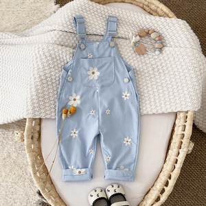 Verano bebé recién <span class=keywords><strong>nacido</strong></span> general niño Niña <span class=keywords><strong>Pantalones</strong></span> bordados Casual <span class=keywords><strong>pantalones</strong></span> de bebé de alta calidad - Product Image 1