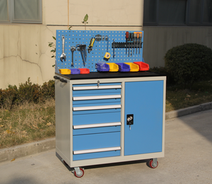 Carro <span class=keywords><strong>de</strong></span> <span class=keywords><strong>Herramientas</strong></span> <span class=keywords><strong>con</strong></span> <span class=keywords><strong>Ruedas</strong></span> <span class=keywords><strong>de</strong></span> Gran Capacidad, <span class=keywords><strong>Caja</strong></span> <span class=keywords><strong>de</strong></span> <span class=keywords><strong>Herramientas</strong></span> para Taller, Almacenamiento para Garaje, Alta Resistencia y Capacidad <span class=keywords><strong>de</strong></span> Carga - Product Image 4