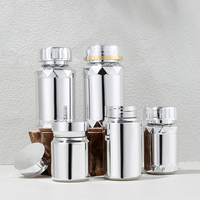 Nouvelle bouteille de 120 ml en PET doré pour médicaments, bonbons, comprimés, pastilles, capsules de Maca, avec couvercle plaqué or, vente en gros