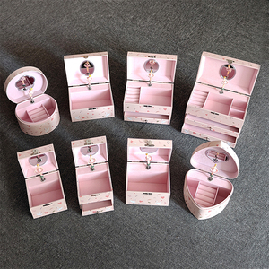 Caja Musical Personalizada con Canción, Caja <span class=keywords><strong>de</strong></span> Joyería con Cisne y Bailarina, Regalo <span class=keywords><strong>de</strong></span> Cumpleaños para Niña - Product Image 3