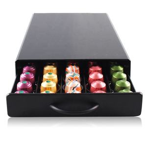 2022 sıcak satış yeni varış çekmece Nespresso depolama organizatör metal kahve kapsül tutucu - Product Image 1