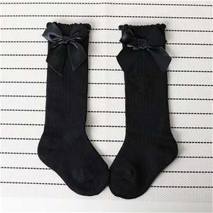 I-0202 Wholesale Unisex Soft Baby Girl Sock Thick Organic Cotton Infant Toddler Custom Baby Socks - Product Image 3