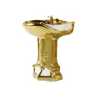 Bon Prix En Céramique Sanitaire Ensemble Doré Toilette monobloc Ensemble