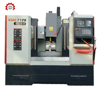 Centre d'usinage vertical CNC compact VMC7136 haute précision à vente rapide avec broche BT40, largement utilisé pour l'usinage des métaux