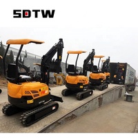Mini-excavatrice hydraulique Rhinoceros Excavator Xn20 Xiniu 2t