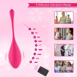 Jouets sexuels sans fil Delove pour femmes, télécommande, vibration du plancher pelvien, simulateur de clitoris pour masturbateurs en forme d'œuf - Product Image 5