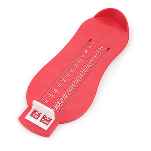 Calibro di misurazione del piede in plastica promozionale in negozio per bambino - Product Image 5