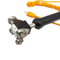 Termopar de Superficie con Mango Tipo K/E NR-81535A, Acero Inoxidable, Clasificación IP66, -50~500°C, Termómetro con Cable, Personalización ODM Disponible