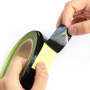 2-линейный черный цвет анти-липкая Стекловолоконная ткань с покрытием PTFE стеклоткани с силиконовым клеем самоклеящаяся лента с разъемным вкладышем - Product Image 4