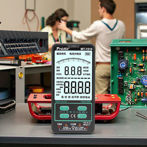 MT-1510-C Smart Multimeter mit großem LCD-Bildschirm Karten-Display 0-600V/10A AC/DC Industrial Use - Product Image 6
