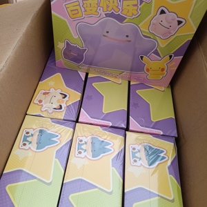 Auf Lager: Funism Pokemoned <span class=keywords><strong>Ditto</strong></span> Mini-Figur, Winziges Anime-Sammelspielzeug für Einzel- und Großhandel, Blind Box Brettspiel - Product Image 5