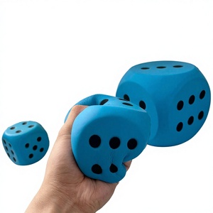 Hot Selling New Toys Explosive Online Celebration Pu <b>Squishy</b> Slow Rebound Dice Simulation Color Pinch Music Factory Made - Product Image 2