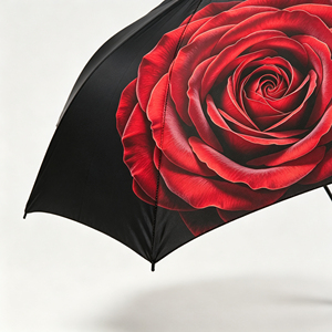 Parapluie de golf durable de 62 pouces à tige droite avec revêtement argenté, tissu anti-UV et imperméable, idéal pour les voyages d'affaires et les activités de plein air - Product Image 3