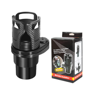 Porte-gobelet multifonctionnel pour voiture, support rotatif pour boissons sur console centrale, matériau ABS, rangement étanche pour position de gobelet à eau - Product Image 1