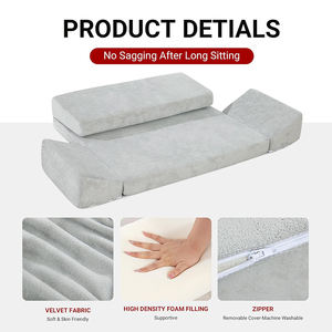 SUREWALHOME Coussin de siège en mousse de YOGA personnalisé avec coussins pour <span class=keywords><strong>genoux</strong></span> Coussin d'assise pour la méditation et une longue séance - Product Image 5