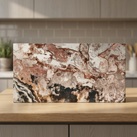 Prix Compétitif, Revêtement Mural Flexible en Pierre Naturelle à 100%, Écologique, Moderne, pour Jardin, Salle de Bain, Hôtel, Certifié CE, 280 cm Max