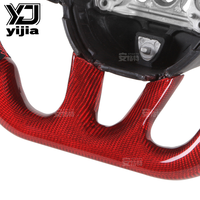 Volant de course sportif exclusif e-commerce, revêtement plat auto-réparant, logo Devil Horns, 3 branches, compatible OLIVER