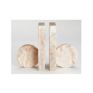 Sujetalibros clásico antiguo hecho a mano logotipo personalizado estampado moderno elegante diseñador casual piedra sujetalibros decorativos para oficina - Product Image 1