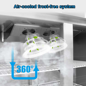 Refrigerador Comercial Vertical de 4 Puertas, Estilo Moderno, Alta Calidad, Venta al Por Mayor - Product Image 4