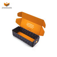 Cadeau de luxe en papier ondulé personnalisé Boîte à lunettes en carton vide avec impression de logo Emballage de lunettes en aluminium